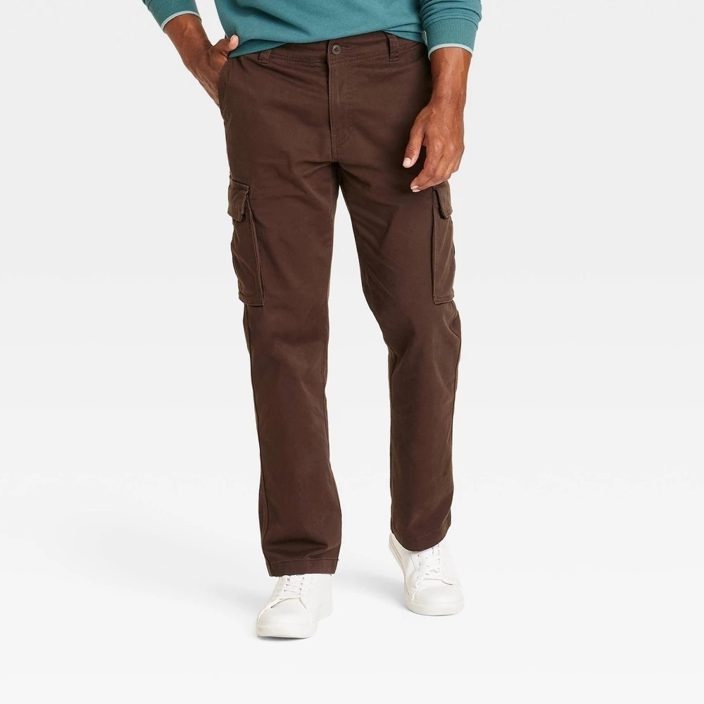 Goodfellow & Co Dark Brown Cargo Pants
